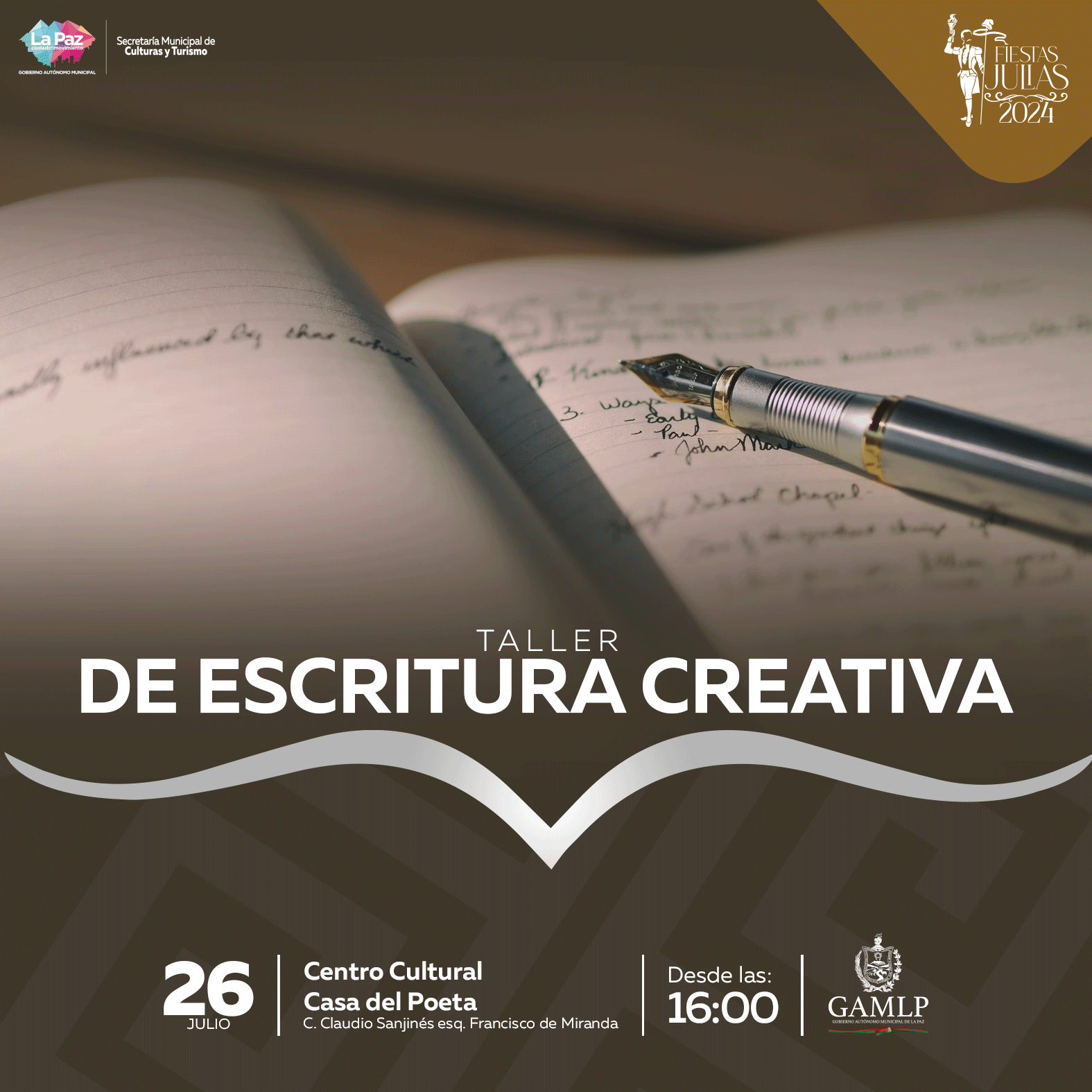 TALLER DE ESCRITURA CREATIVA