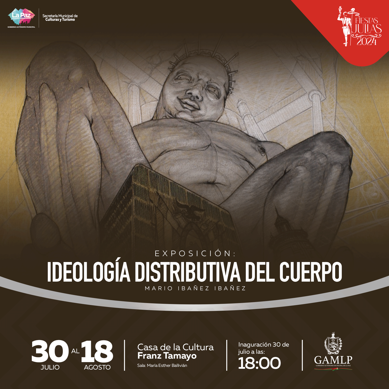 EXPOSICIÓN: “IDEOLOGÍA DISTRIBUTIVA DEL CUERPO”