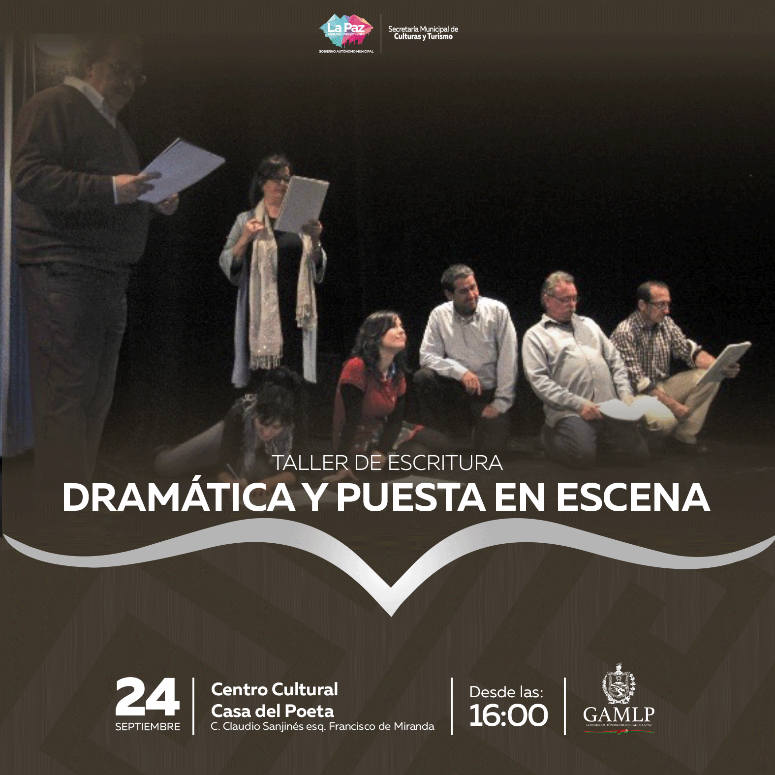 TALLER DE ESCRITURA DRAMÁTICA Y PUESTA EN ESCENA