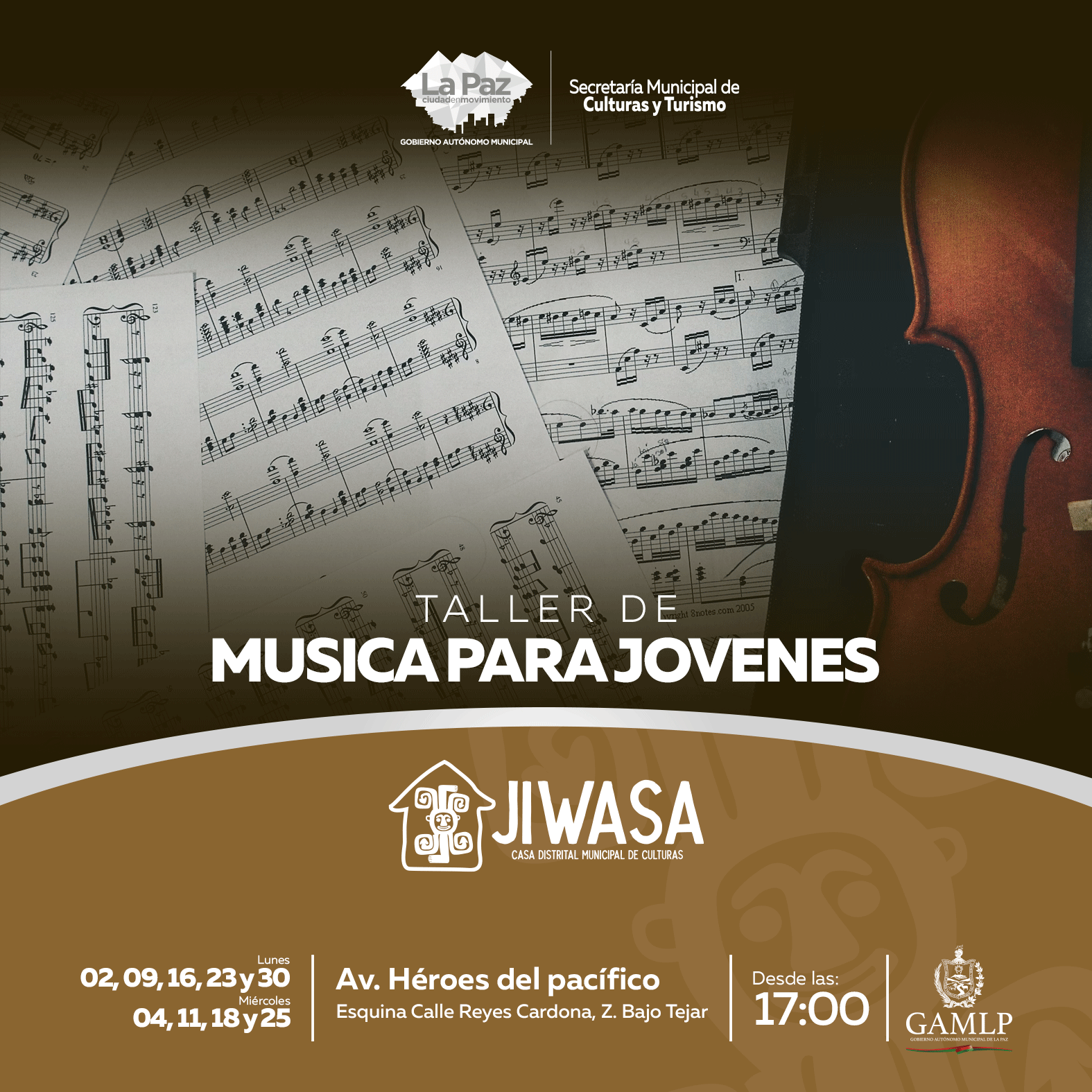 TALLER DE MUSICA PARA JOVENES