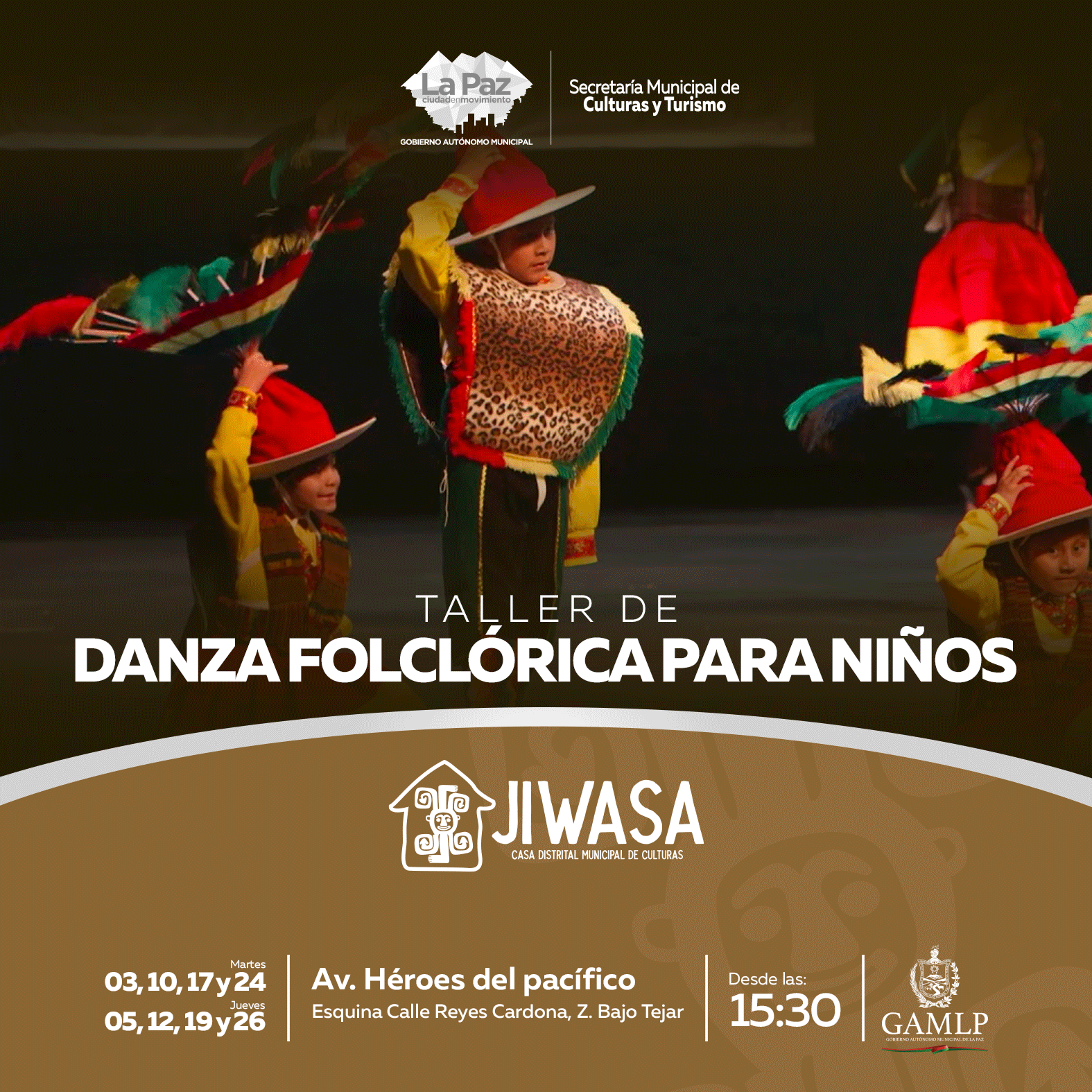 TALLER DE DANZA FOLCLÓRICA PARA NIÑOS