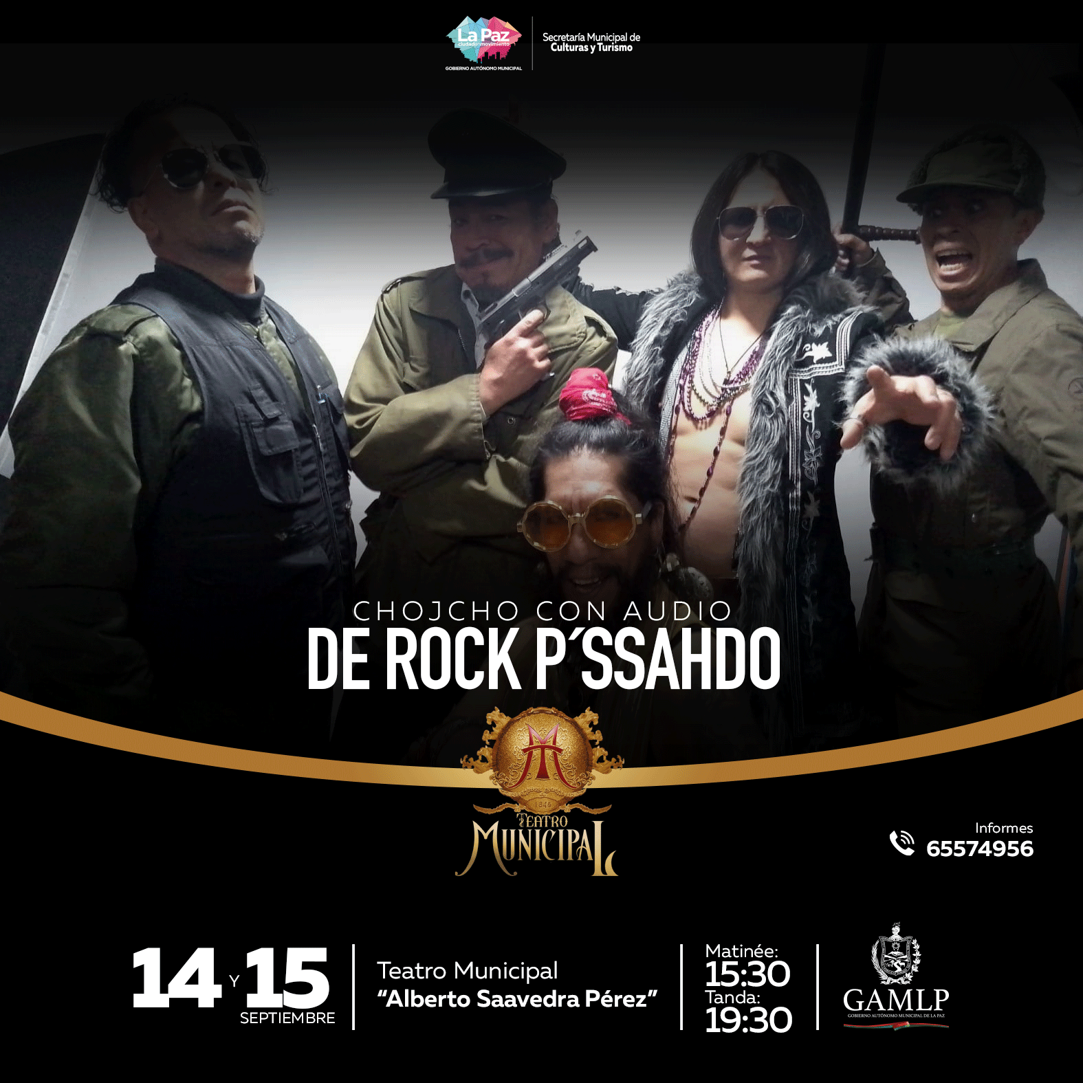 CHOJCHO CON AUDIO DE ROCK P´SSAHDO