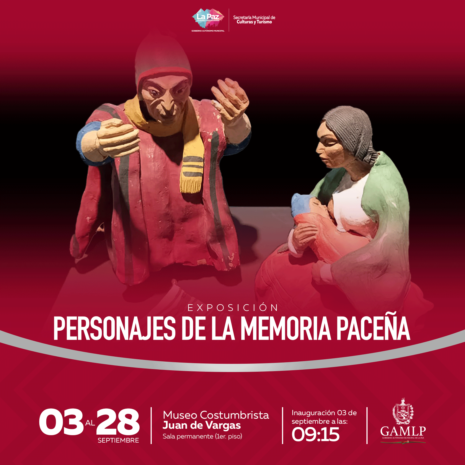 EXPOSICIÓN: “PERSONAJES DE LA MEMORIA PACEÑA”