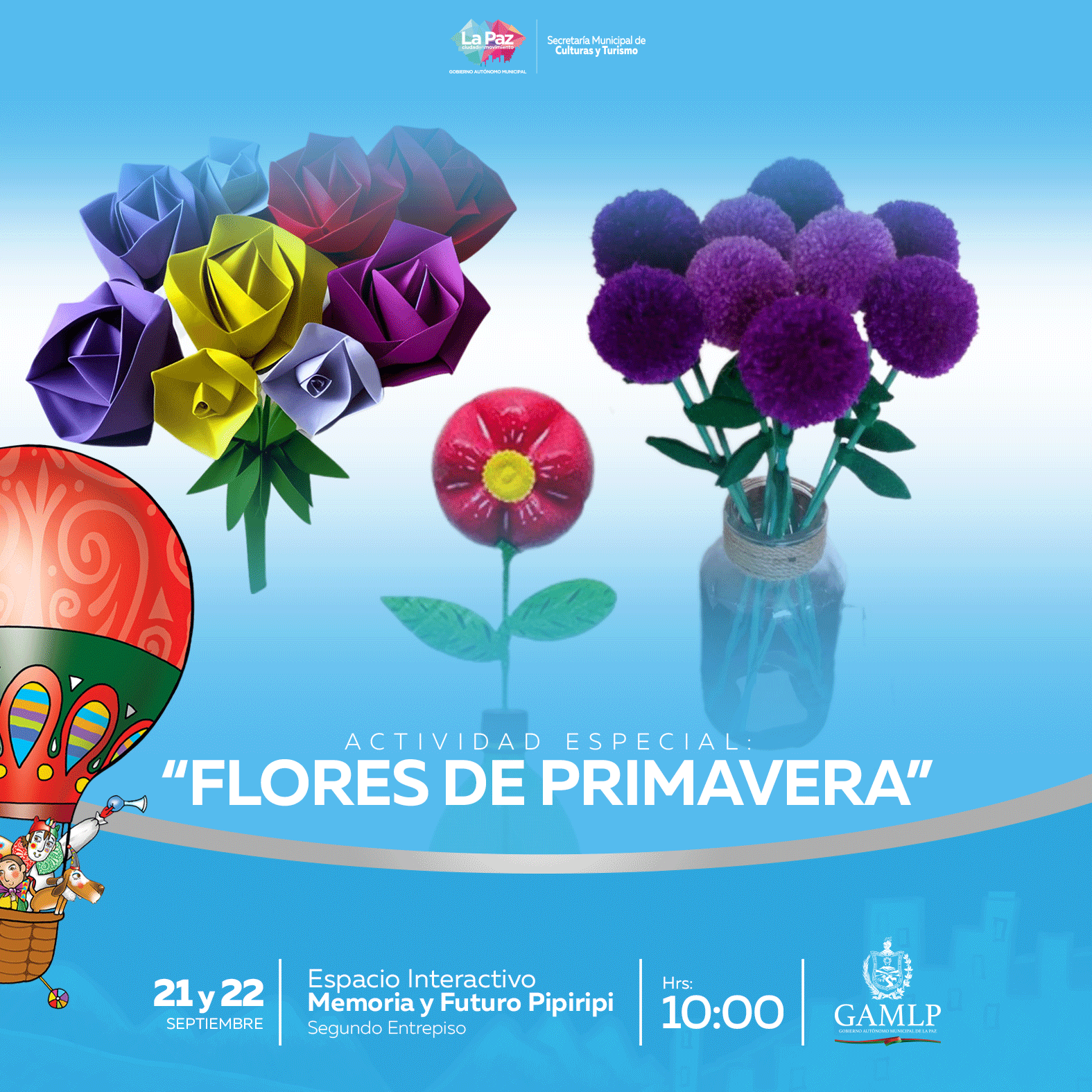 ACTIVIDAD ESPECIAL: “FLORES DE PRIMAVERA”