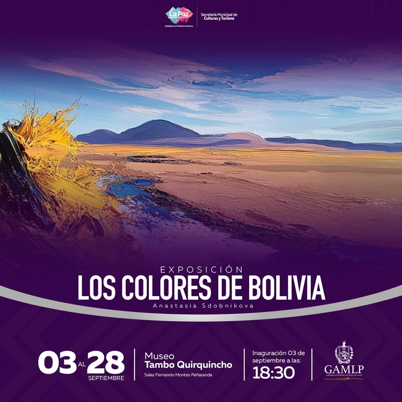 EXPOSICIÓN: “LOS COLORES DE BOLIVIA”