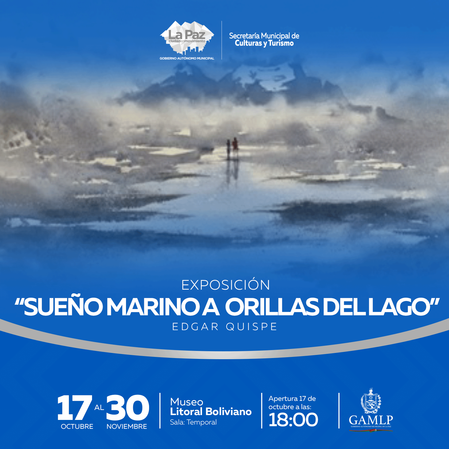 EXPOSICIÓN: “SUEÑO MARINO A ORILLAS DEL LAGO”