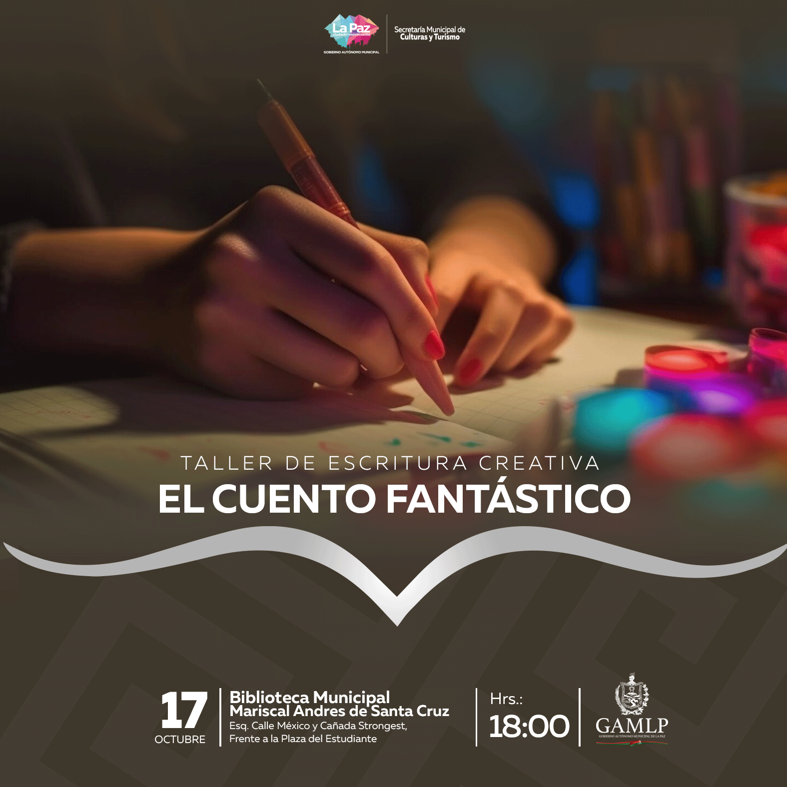 TALLER DE ESCRITURA CREATIVA – EL CUENTO FANTÁSTICO