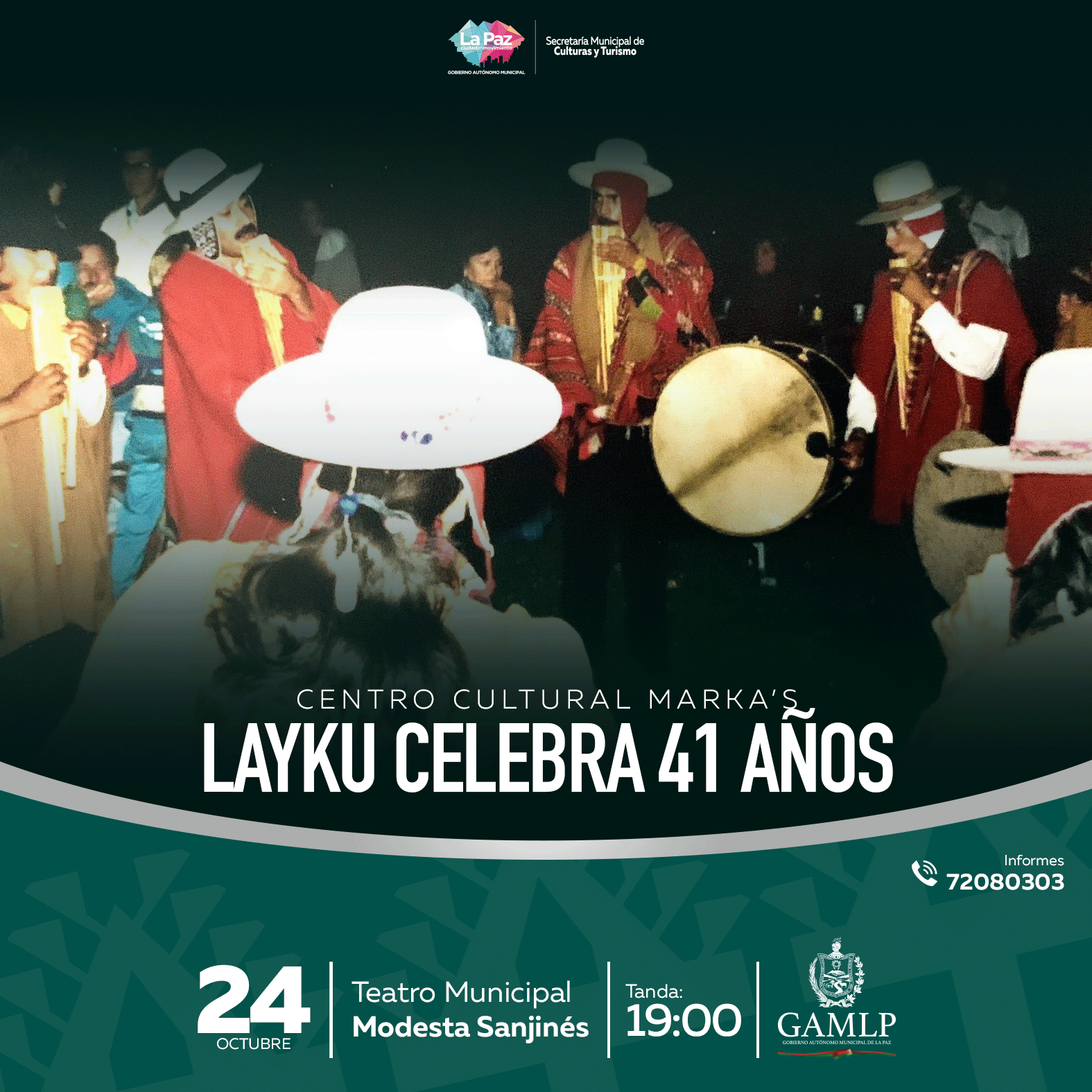 CENTRO CULTURAL MARKA’S LAYKU CELEBRA 41 AÑOS