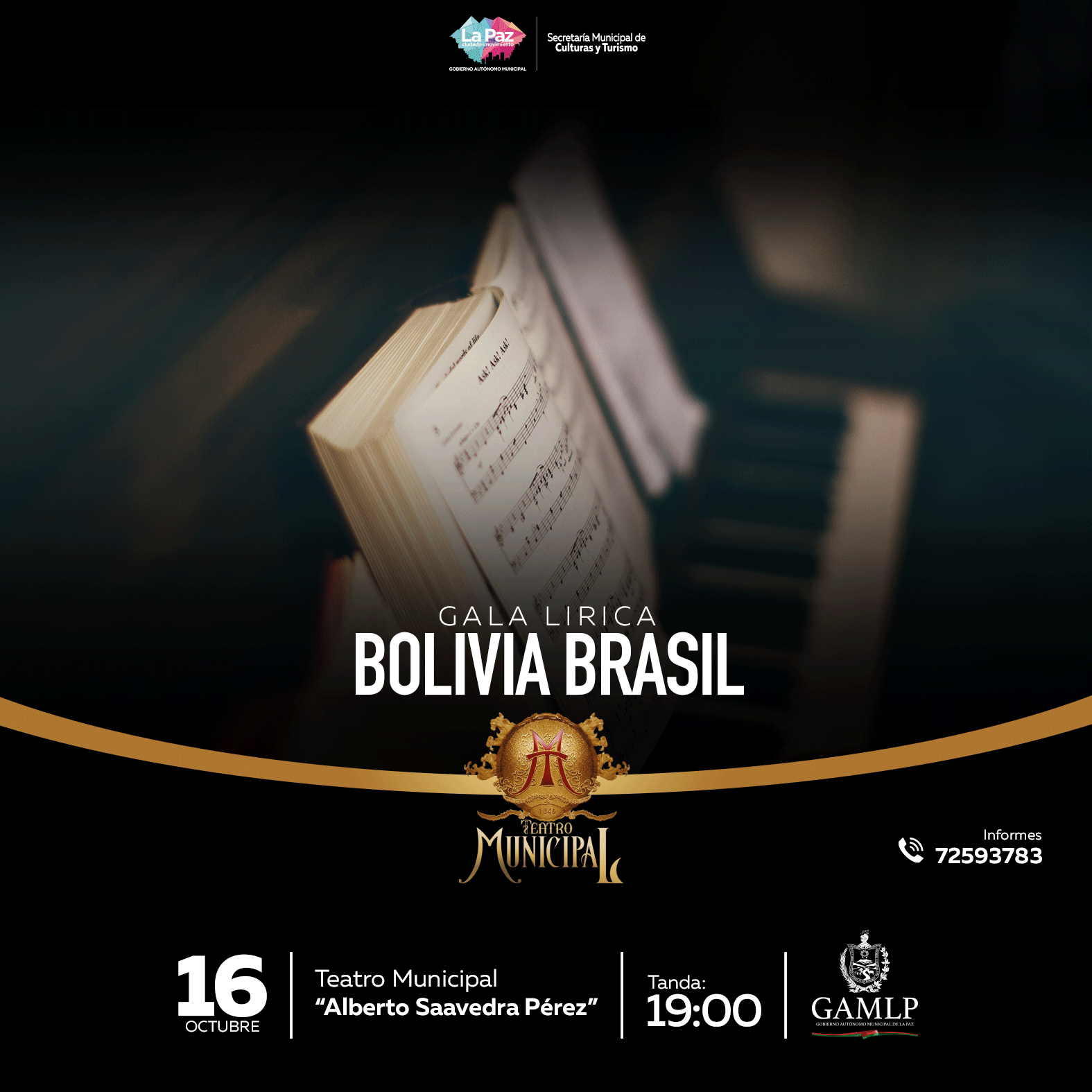 GALA LÍRICA BOLIVIA BRASIL