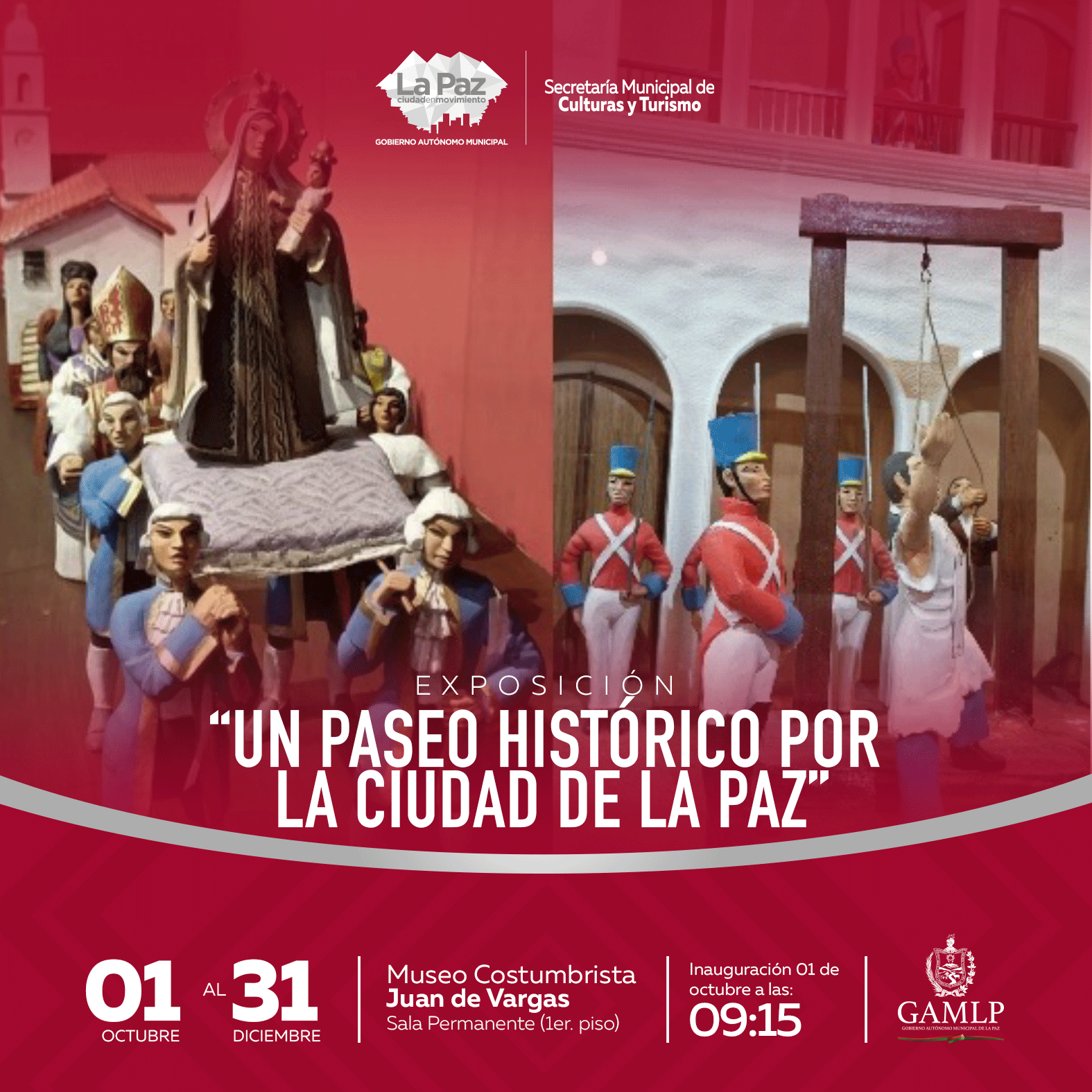 EXPOSICIÓN: “UN PASEO HISTÓRICO POR LA CIUDAD DE LA PAZ”