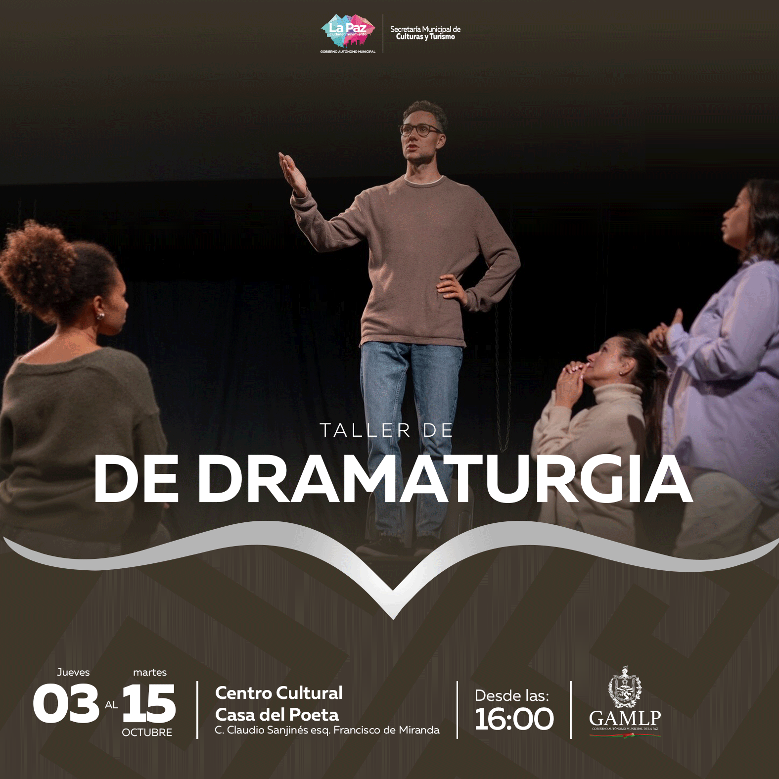 TALLERES GRATUITOS DE DRAMATURGIA