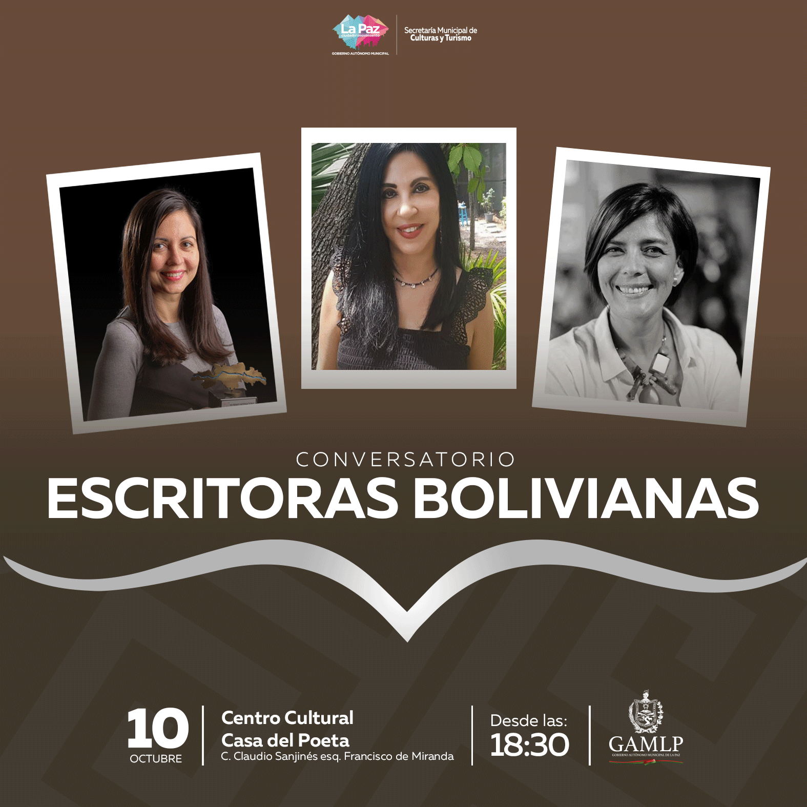 CONVERSATORIO: ESCRITORAS BOLIVIANAS