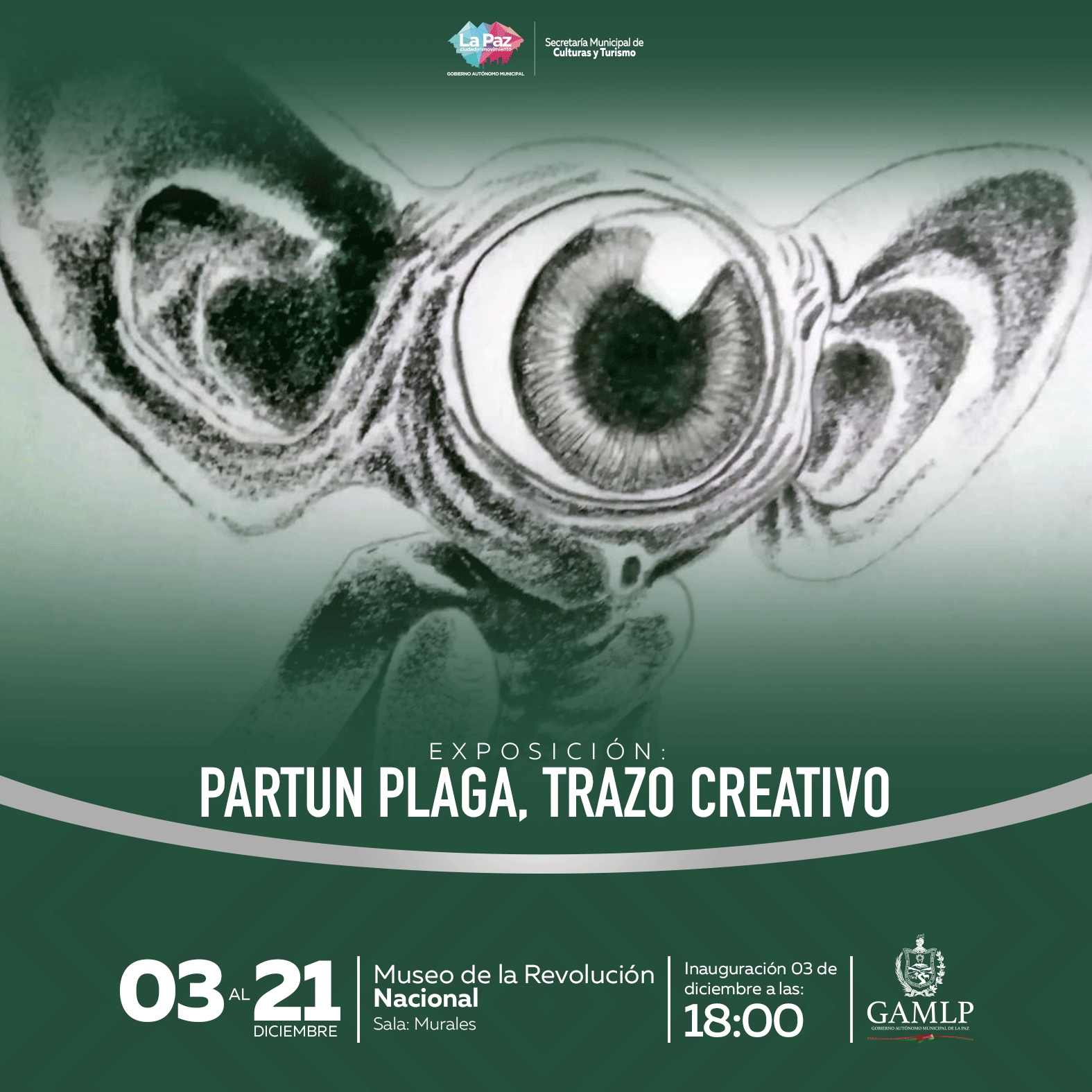 EXPOSICIÓN: “PARTUN PLAGA, TRAZO CREATIVO”