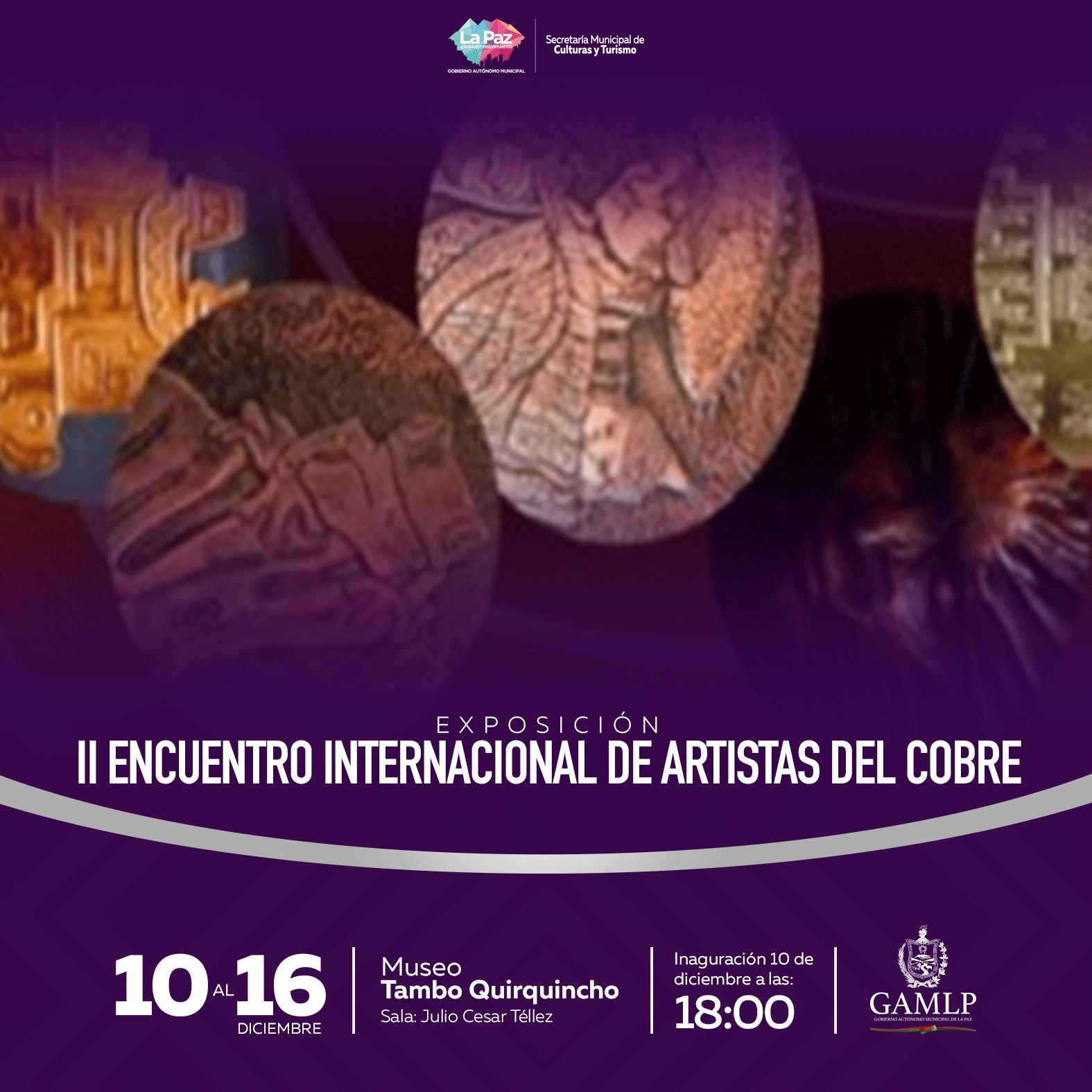 EXPOSICIÓN: “II ENCUENTRO INTERNACIONAL DE ARTISTAS DEL COBRE”