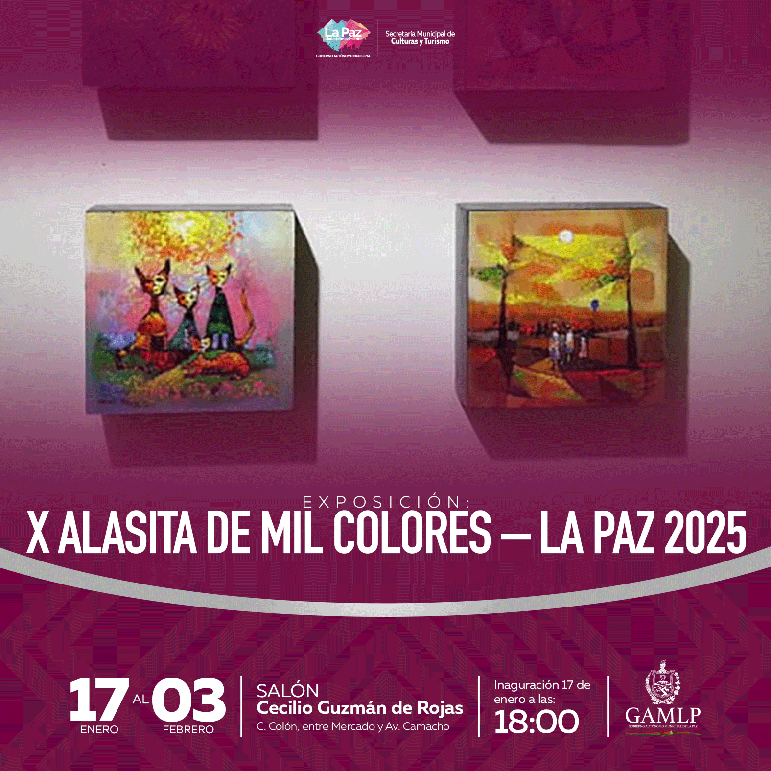 EXPOSICIÓN: “X ALASITA DE MIL COLORES – LA PAZ 2025”