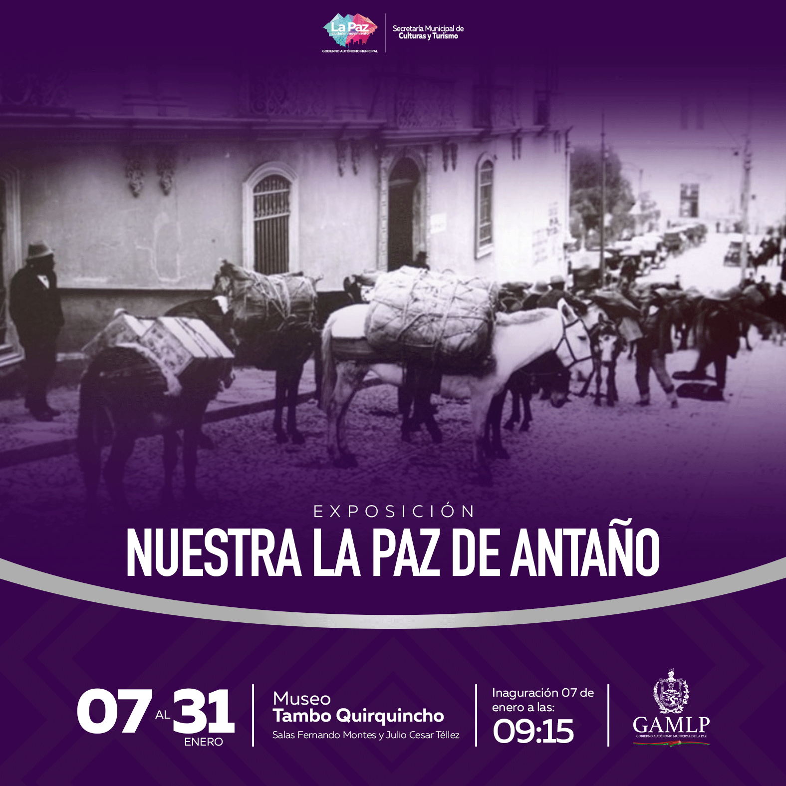 EXPOSICIÓN: “NUESTRA LA PAZ DE ANTAÑO”