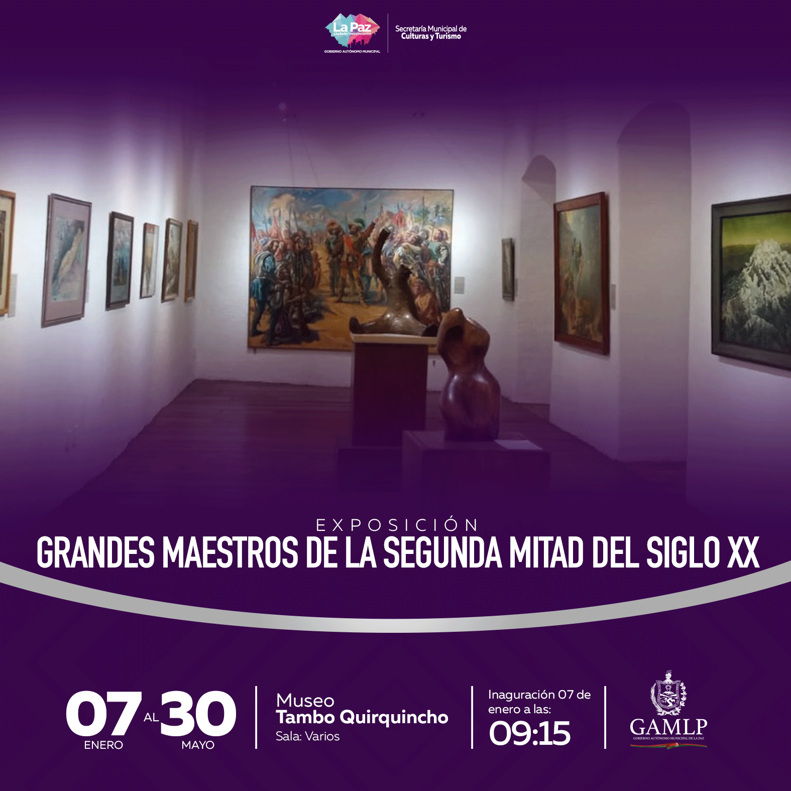 EXPOSICIÓN: “GRANDES MAESTROS DE LA SEGUNDA MITAD DEL SIGLO XX”