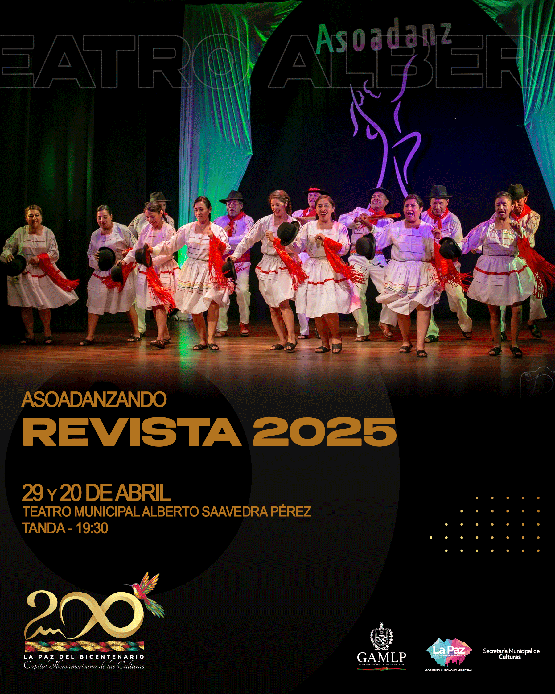 TEATRO MUNICIPAL ALBERTO SAAVEDRA PÉREZ