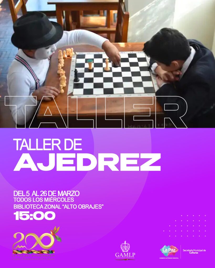 TALLER DE AJEDRÉZ