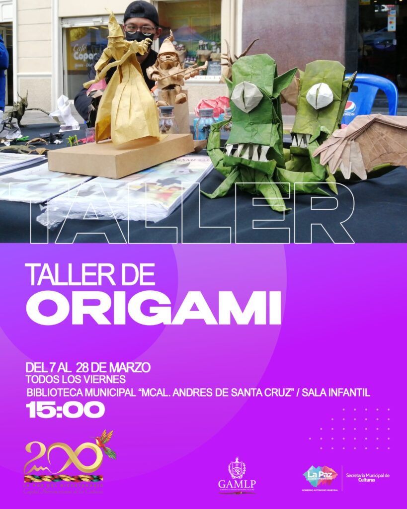 TALLER DE ORIGAMI