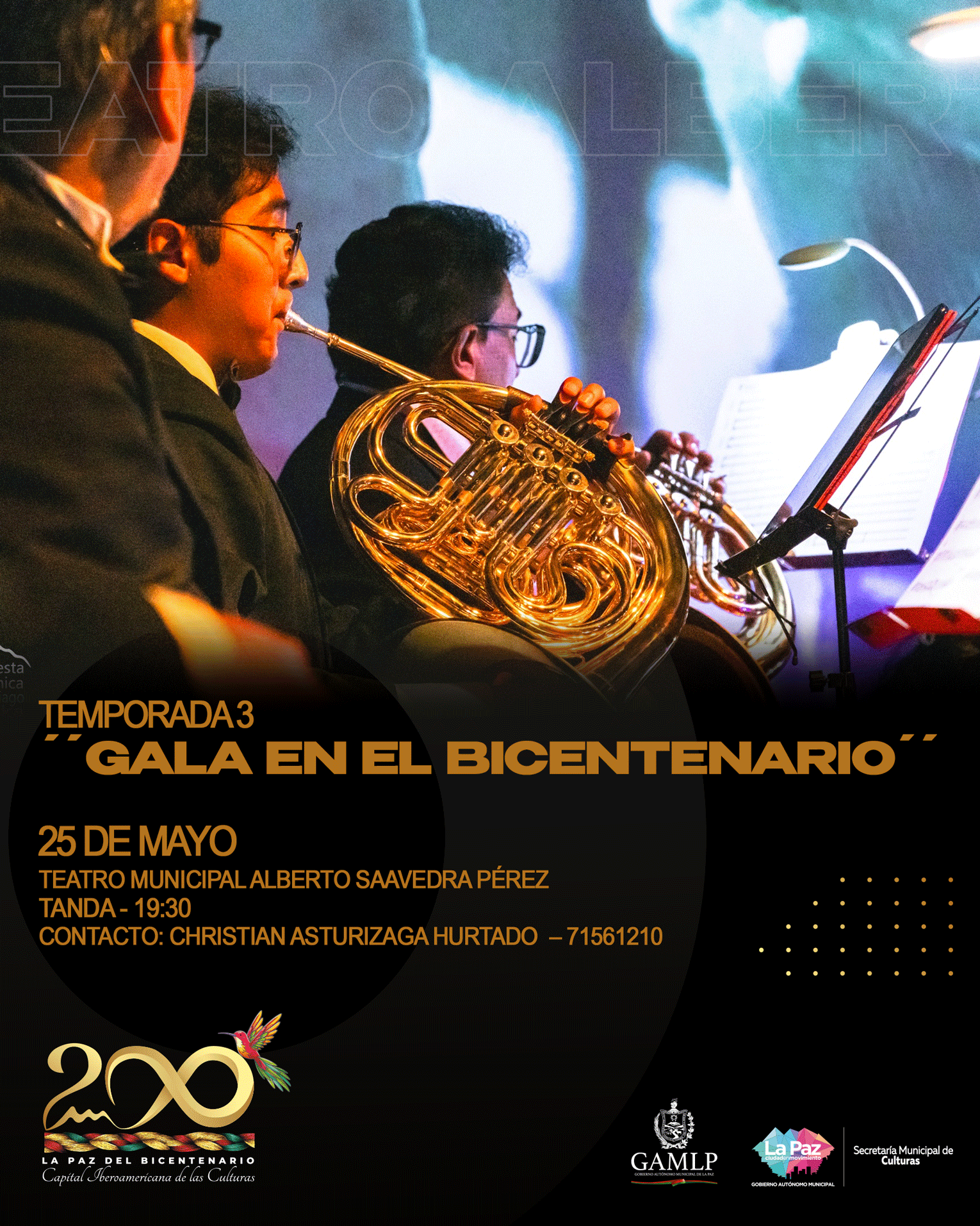 TEATRO MUNICIPAL ALBERTO SAAVEDRA PÉREZ