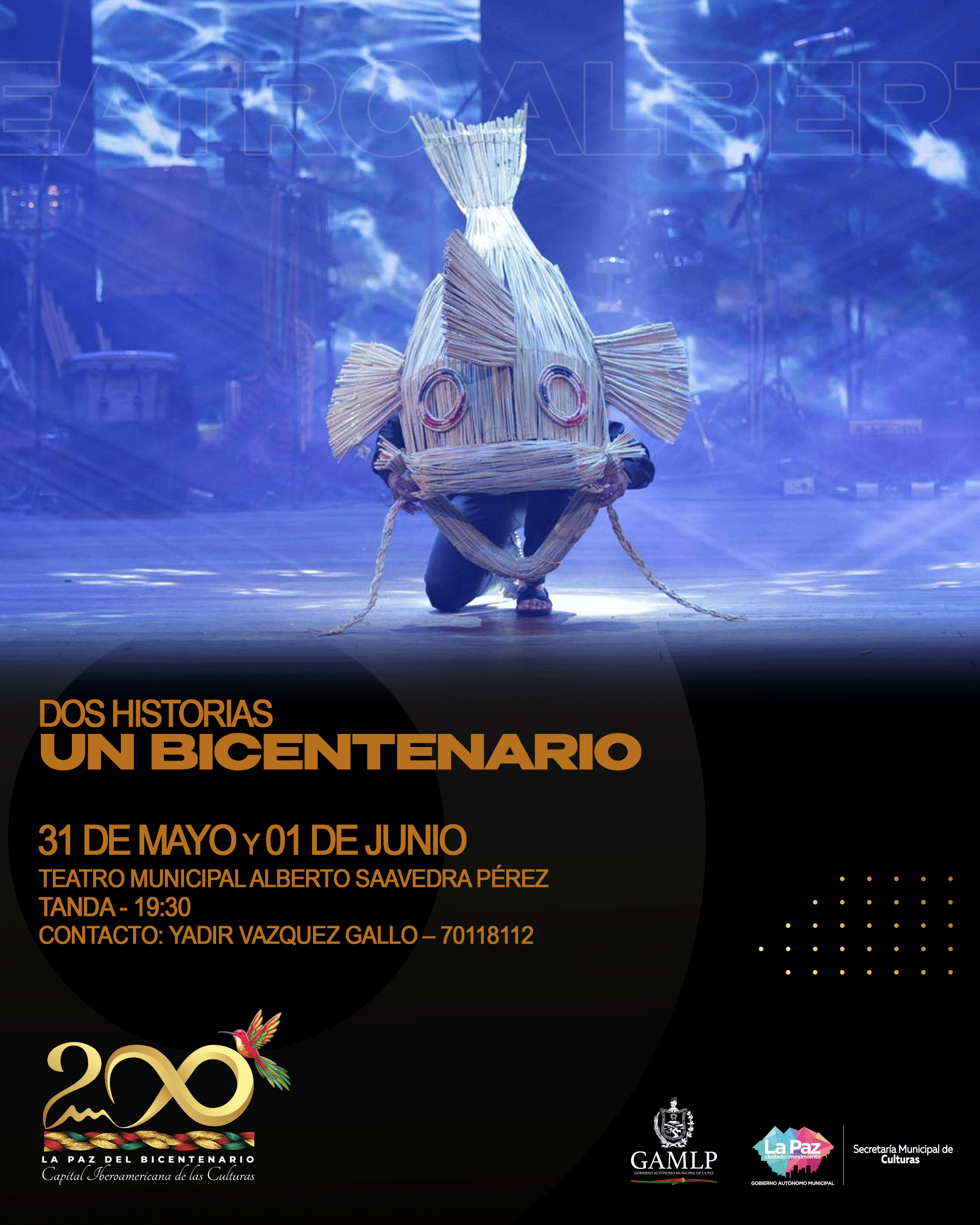 TEATRO MUNICIPAL ALBERTO SAAVEDRA PÉREZ