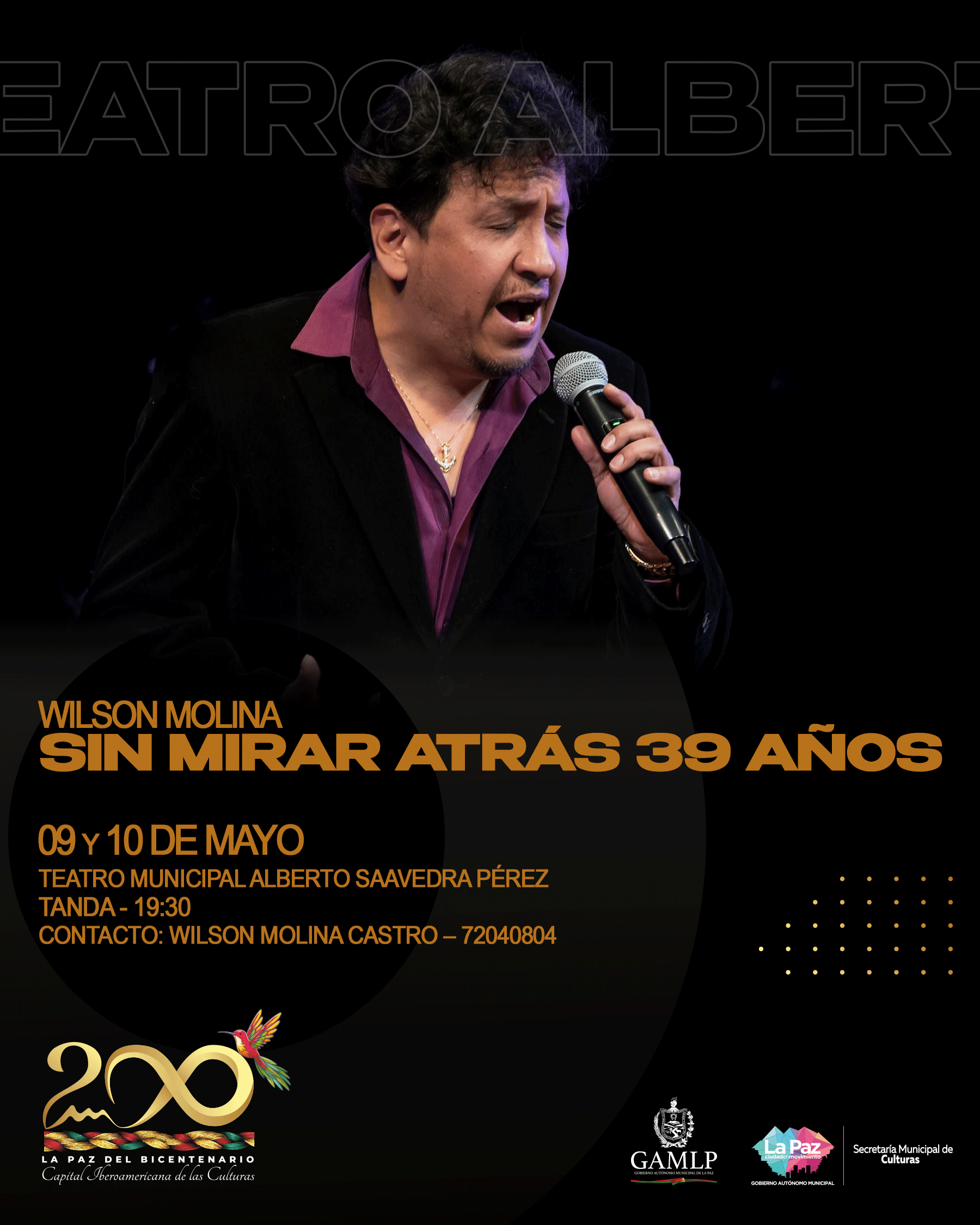 TEATRO MUNICIPAL ALBERTO SAAVEDRA PÉREZ