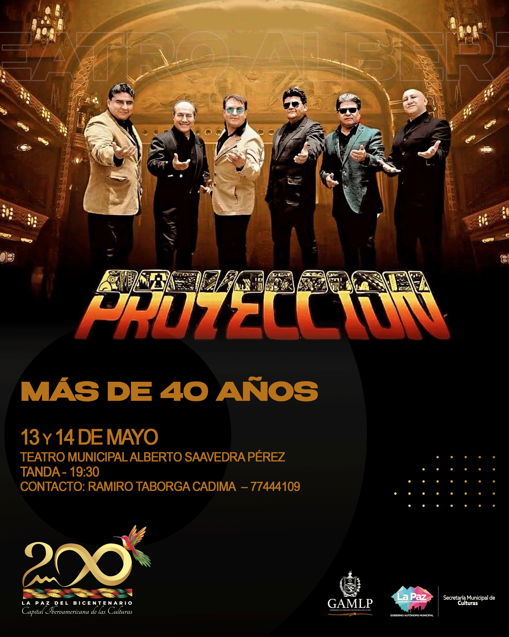 TEATRO MUNICIPAL ALBERTO SAAVEDRA PÉREZ