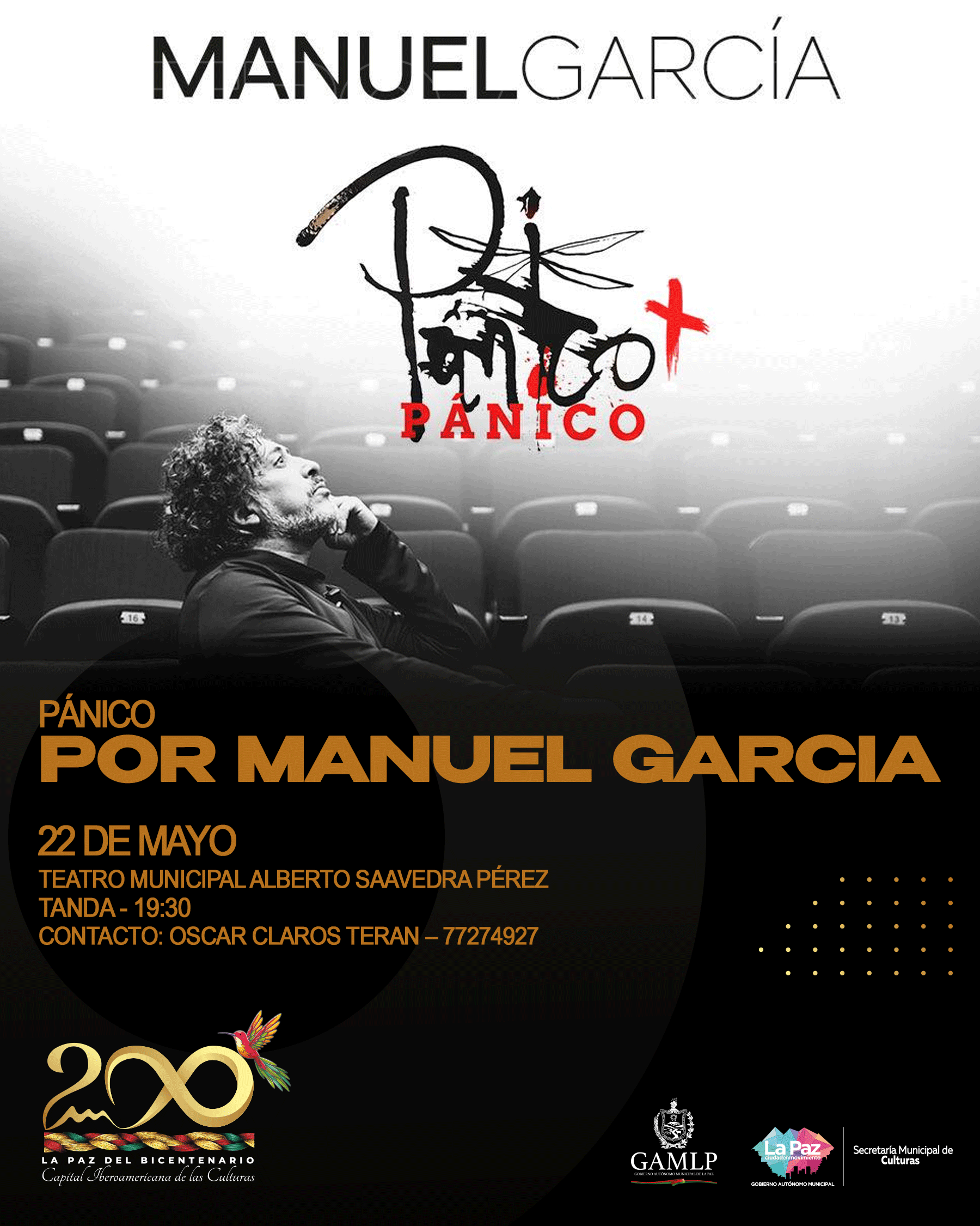 TEATRO MUNICIPAL ALBERTO SAAVEDRA PÉREZ