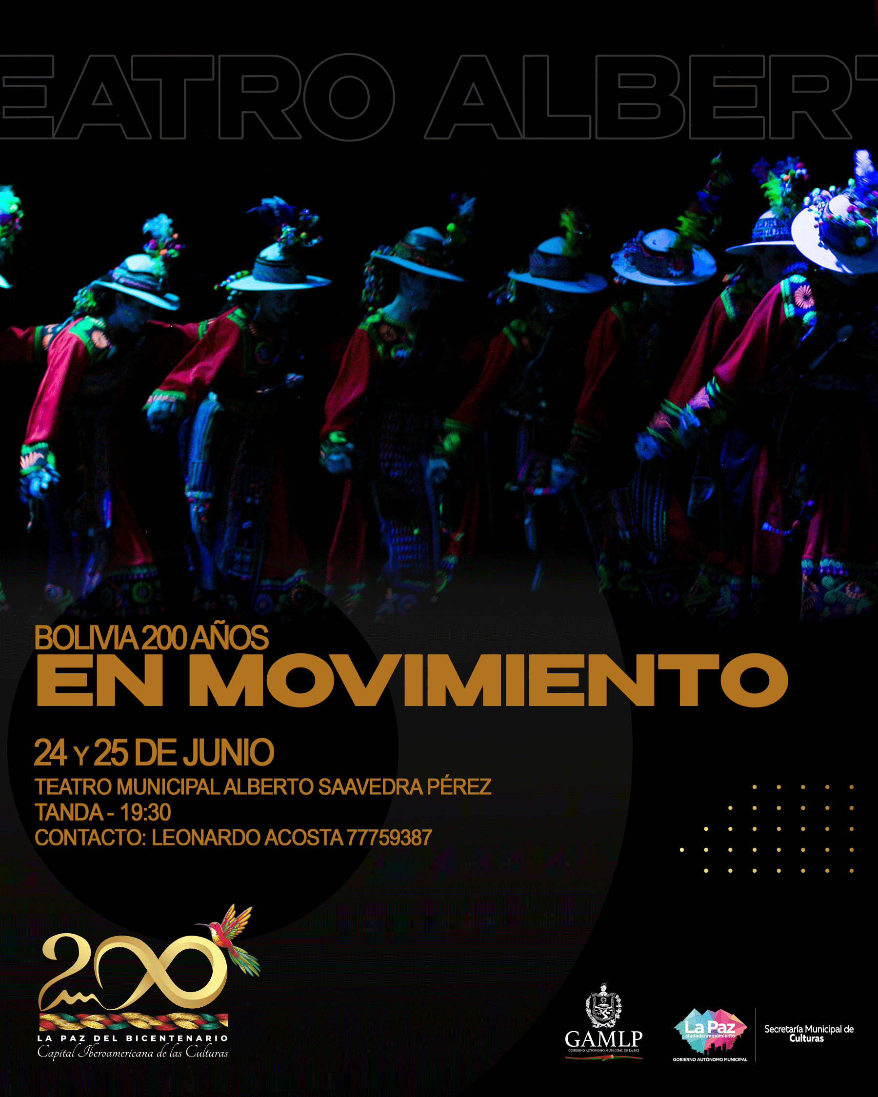 TEATRO MUNICIPAL ALBERTO SAAVEDRA PÉREZ