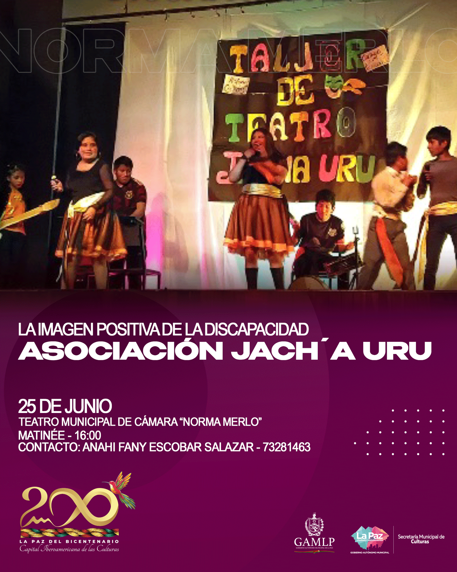 LA IMAGEN POSITIVA DE LA DISCAPACIDAD – ASOCIACIÓN JACH´A URU