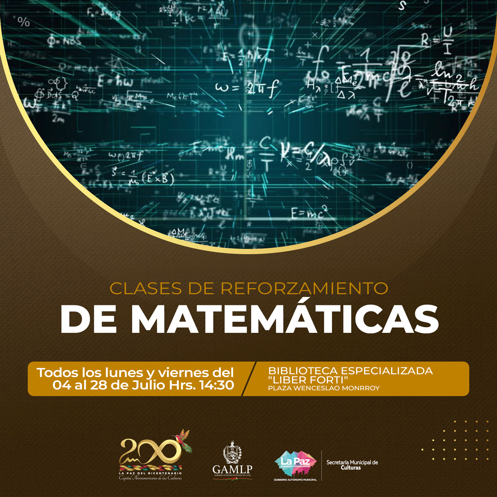 CLASES DE REFORZAMIENTO DE MATEMÁTICAS