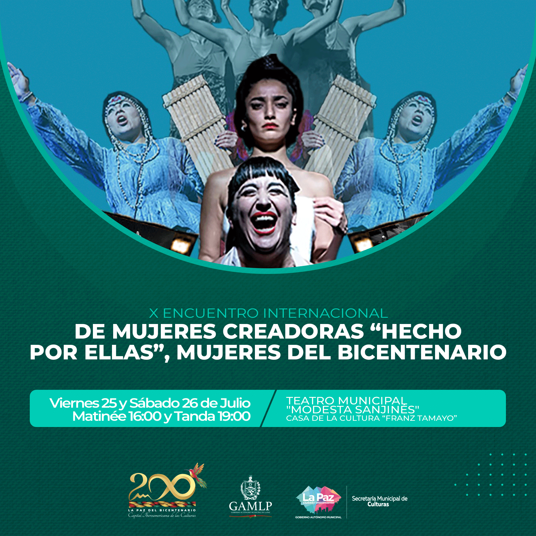 X ENCUENTRO INTERNACIONAL DE MUJERES CREADORAS HECHO(S) POR ELLAS MUJERES DEL BICENTENARIO