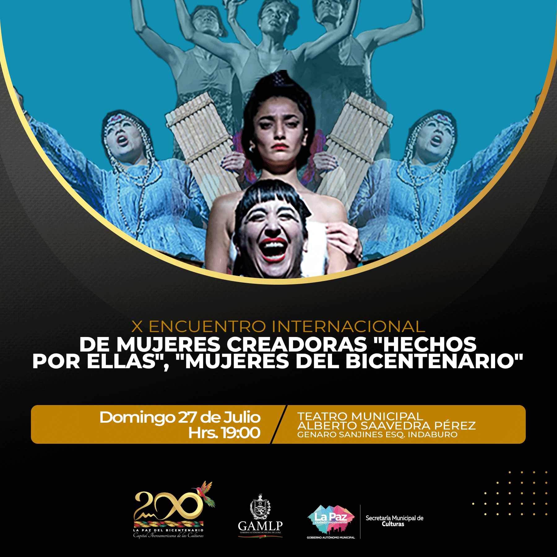 TEATRO MUNICIPAL ALBERTO SAAVEDRA PÉREZ