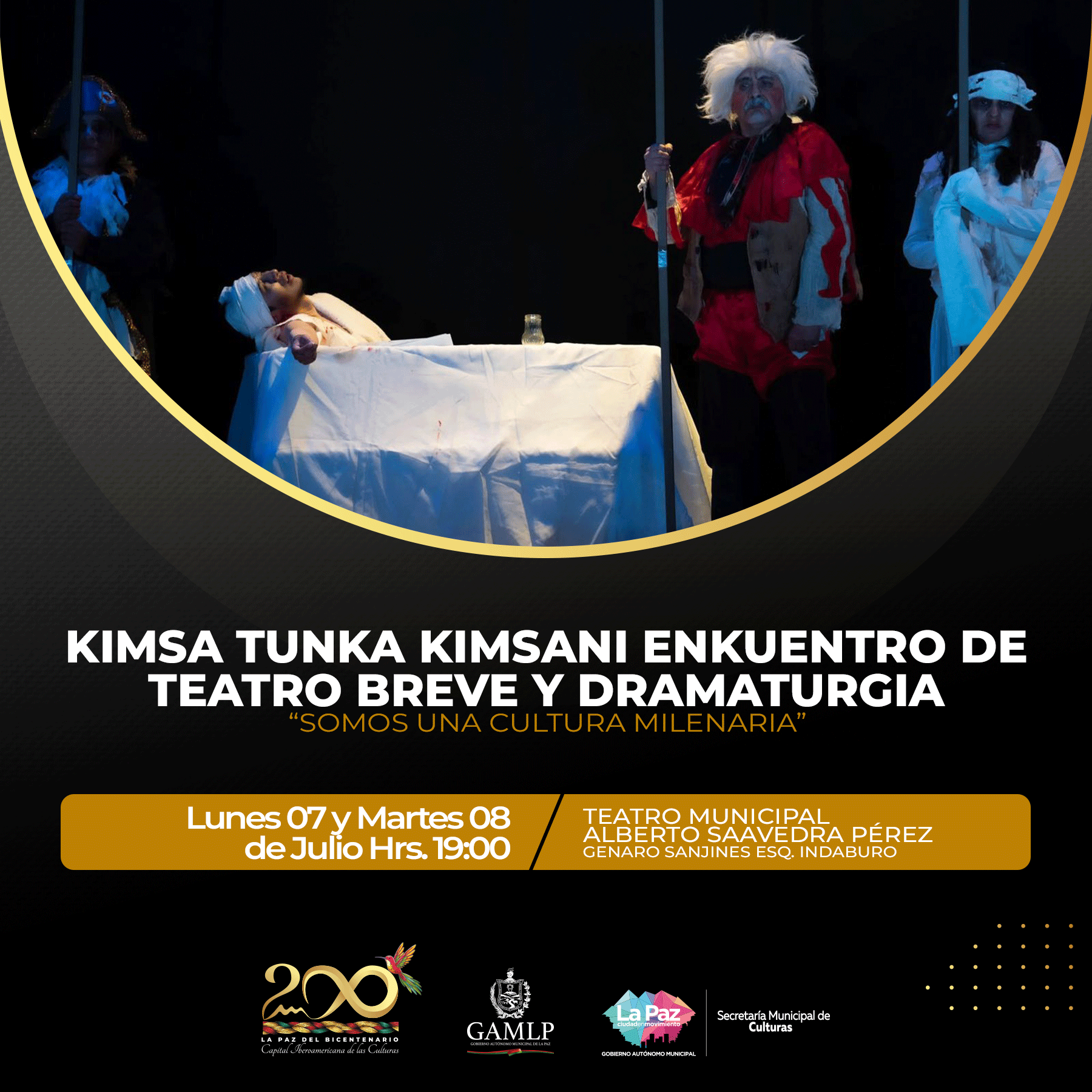 TEATRO MUNICIPAL ALBERTO SAAVEDRA PÉREZ