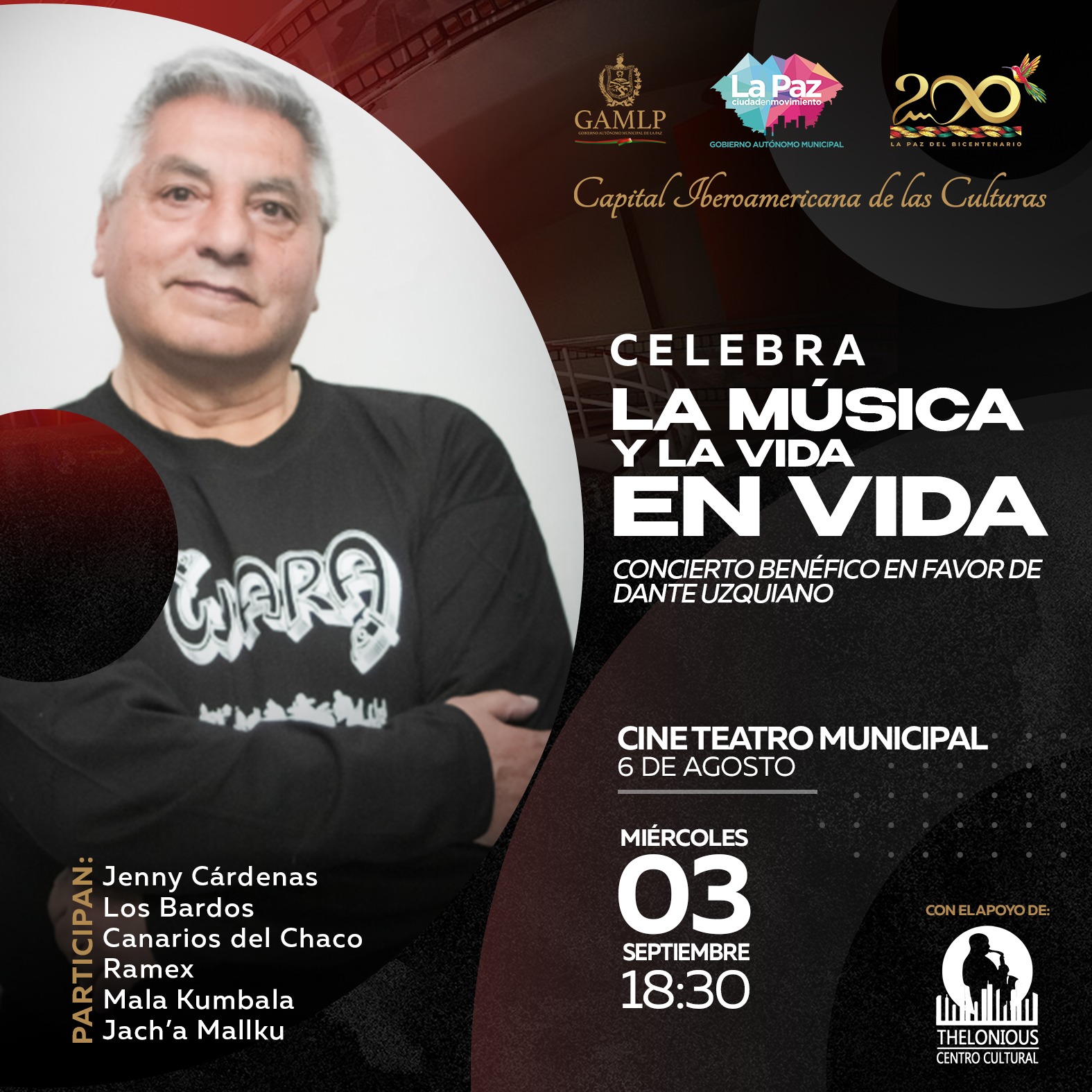 CELEBRA LA MÚSICA Y LA VIDA EN VIDA